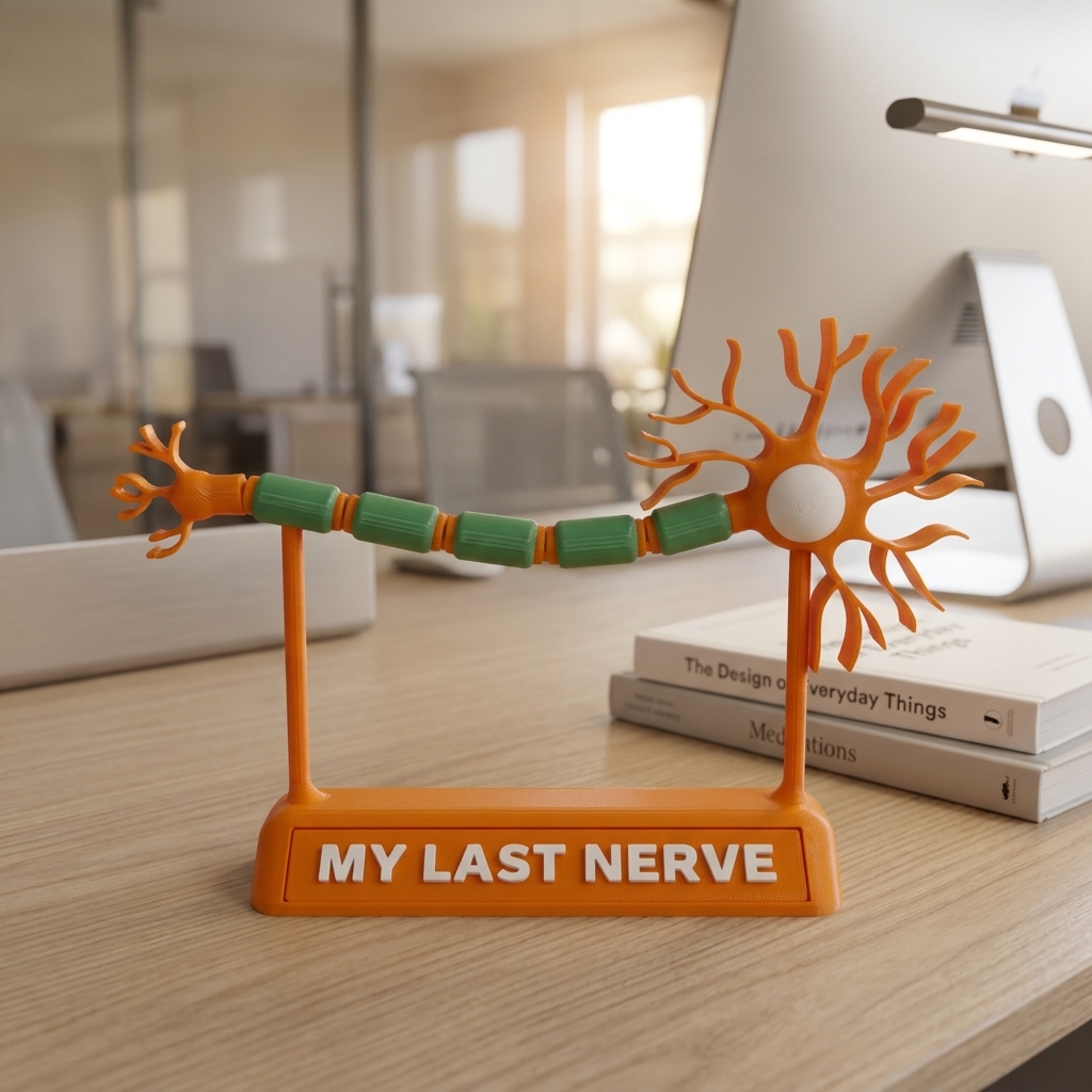 My Last Nerve desk piece